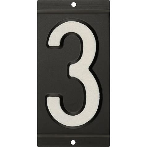 hillman 3 metal house numbers|hillman reflective mylar numbers.